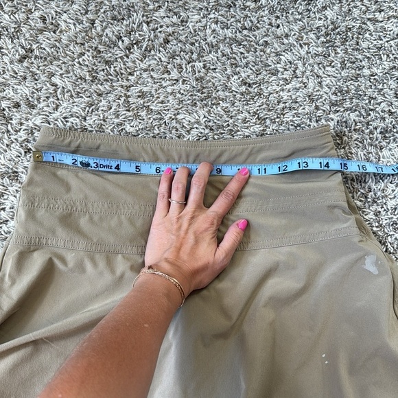 Athleta All Day Skort Tan Neutral Size 4 - Picture 8 of 10